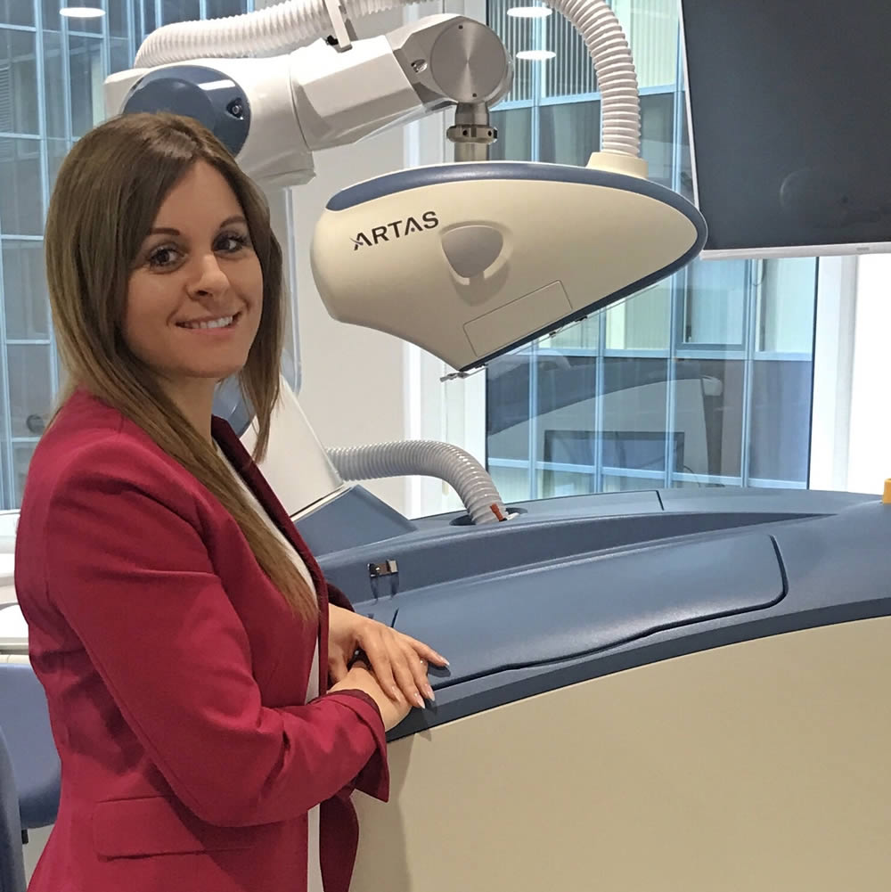 Haartransplanation mit ARTAS Haarroboter
